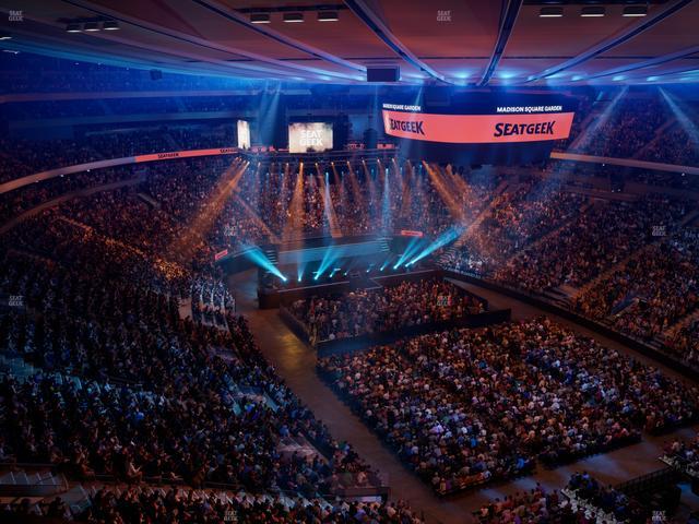 Madison Square Garden - Section 301 Seat View