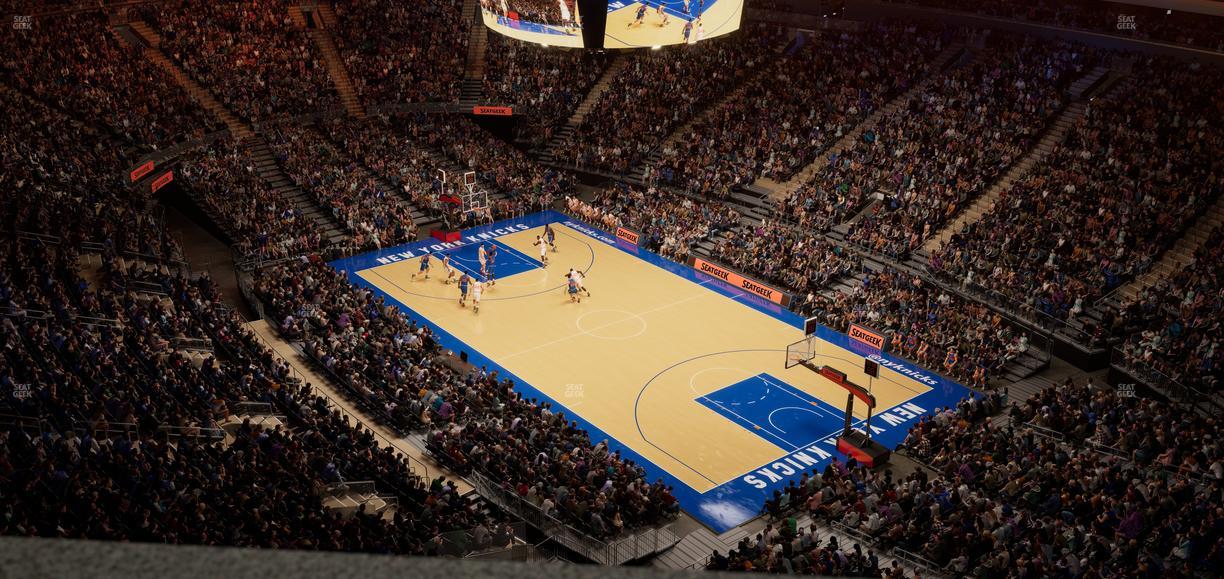 Madison Square Garden - Section 301 Seat View