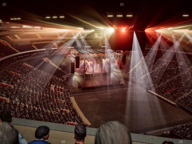 Madison Square Garden - Section 302 Seat View