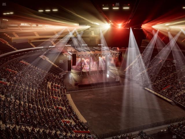 Madison Square Garden - Section 302 Seat View