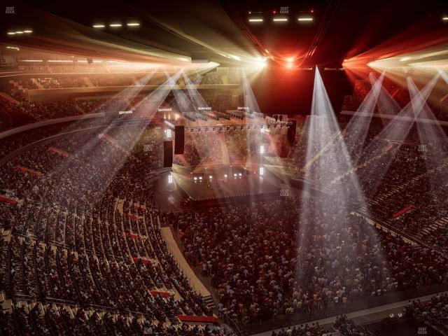 Madison Square Garden - Section 302 Seat View