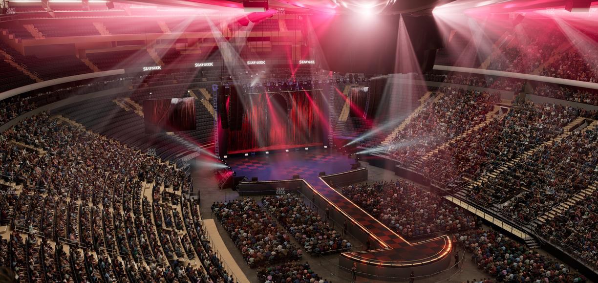 Madison Square Garden - Section 302 Seat View