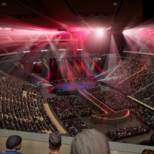 Madison Square Garden - Section 302 Seat View