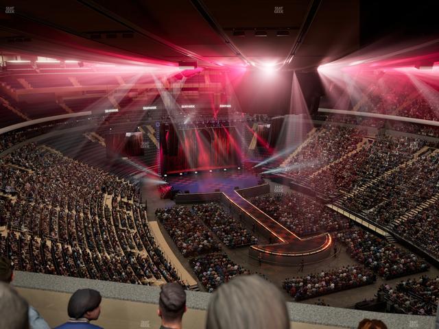 Madison Square Garden - Section 302 Seat View