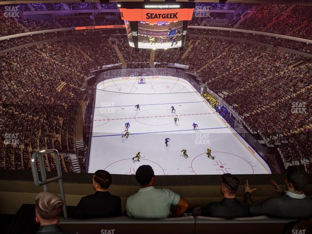 Madison Square Garden - Section 304 Sro Seat View