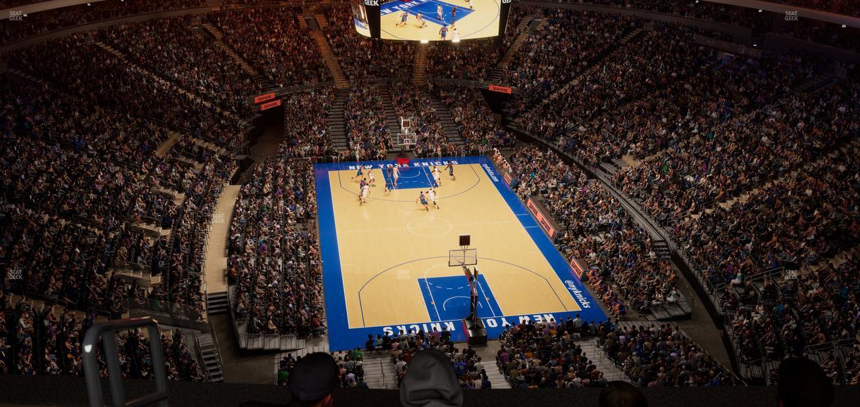 Madison Square Garden - Section 304 Sro Seat View