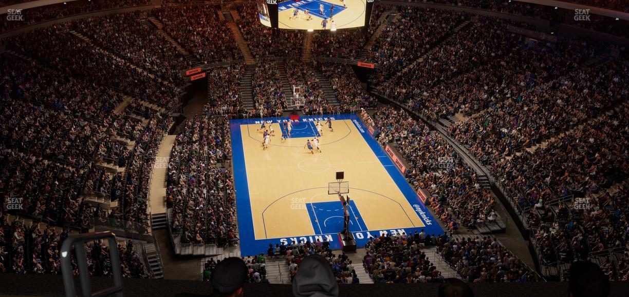 Madison Square Garden - Section 304 Sro Seat View