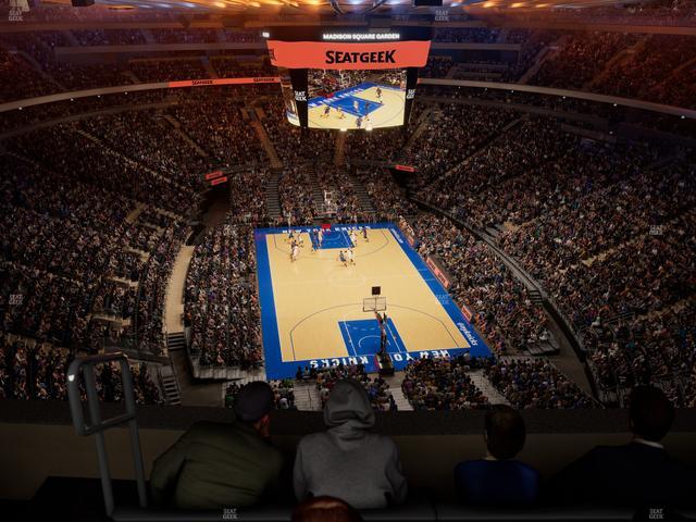Madison Square Garden - Section 304 Sro Seat View