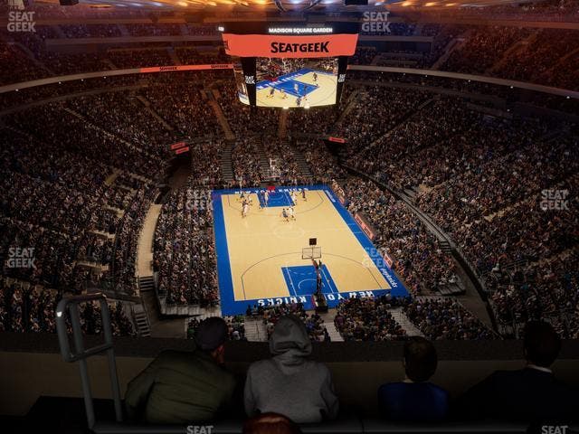 Madison Square Garden - Section 304 Sro Seat View