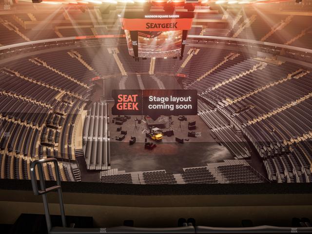 Madison Square Garden - Section 304 Seat View Madison Square Garden - Section 304 Seat View