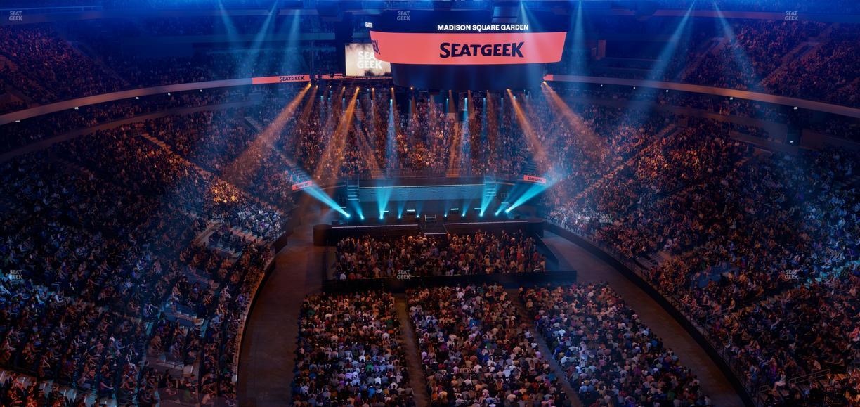 Madison Square Garden - Section 304 Seat View