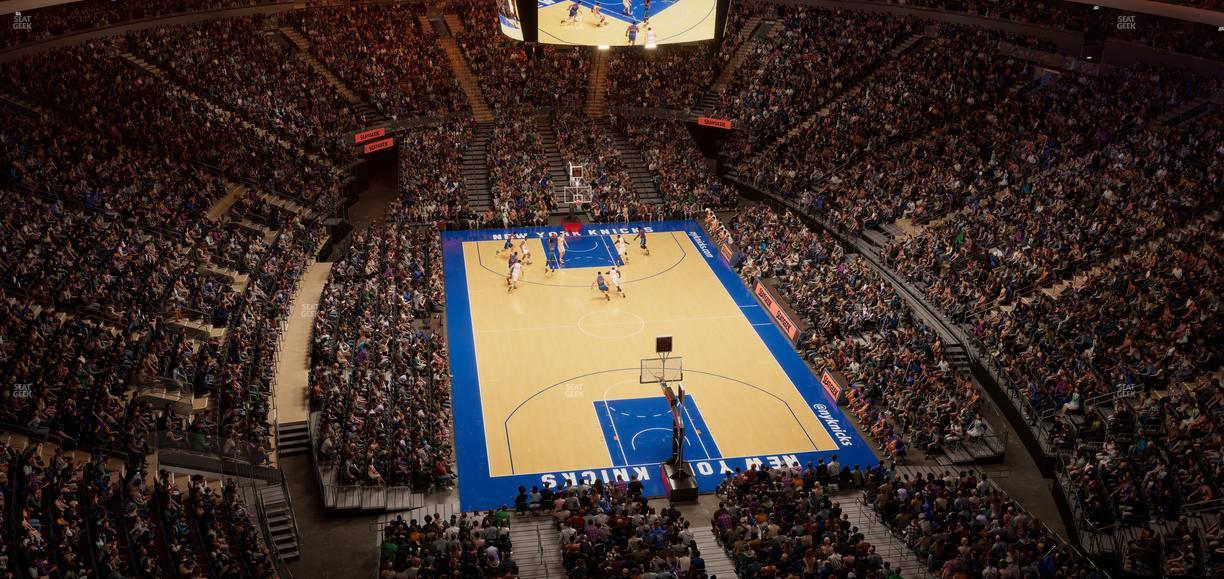 Madison Square Garden - Section 304 Seat View