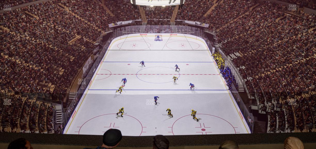 Madison Square Garden - Section 305 Sro Seat View