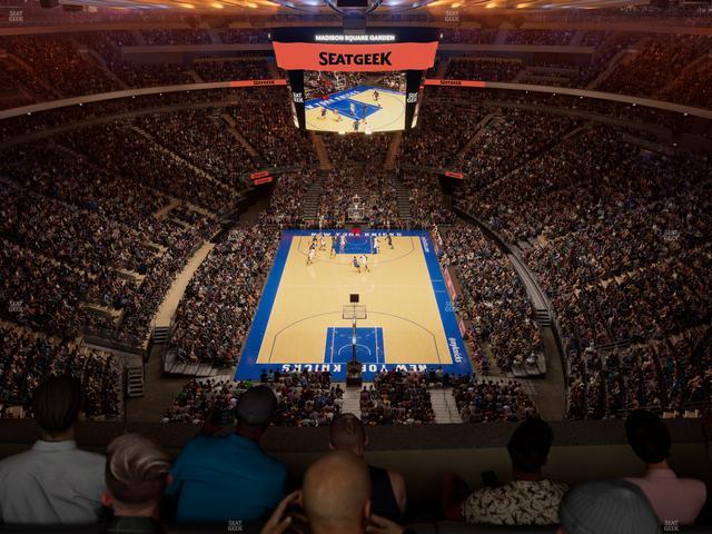 Madison Square Garden - Section 305 Sro Seat View