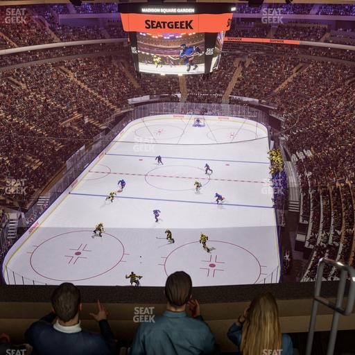 Madison Square Garden - Section 306 Sro Seat View