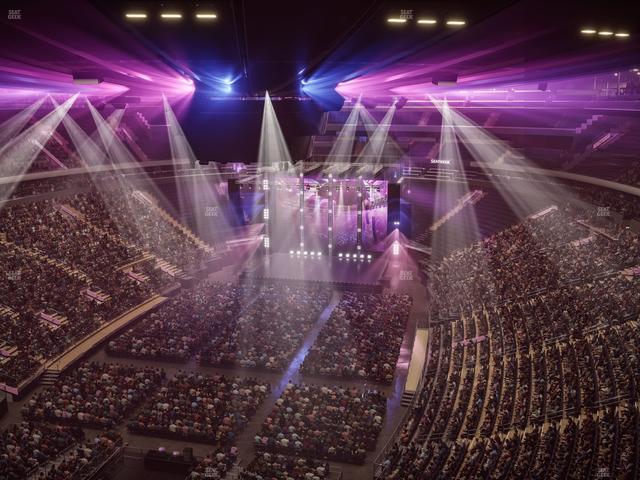 Madison Square Garden - Section 307 Seat View