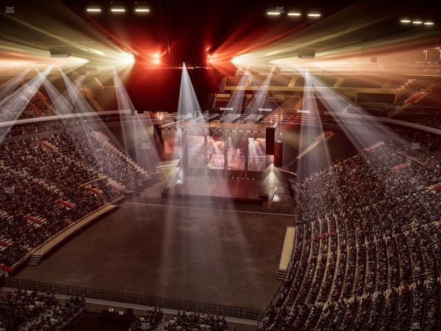 Madison Square Garden - Section 307 Seat View