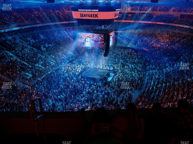 Madison Square Garden - Section 307 Seat View Madison Square Garden - Section 307 Seat View
