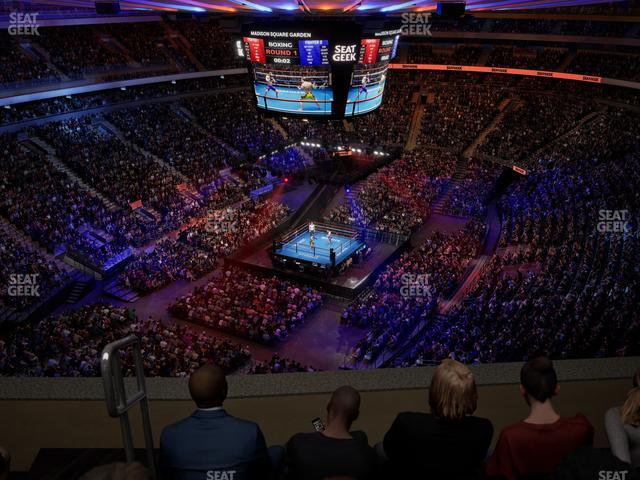 Madison Square Garden - Section 308 Seat View Madison Square Garden - Section 308 Seat View