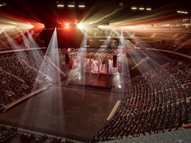 Madison Square Garden - Section 308 Seat View