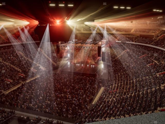 Madison Square Garden - Section 308 Seat View