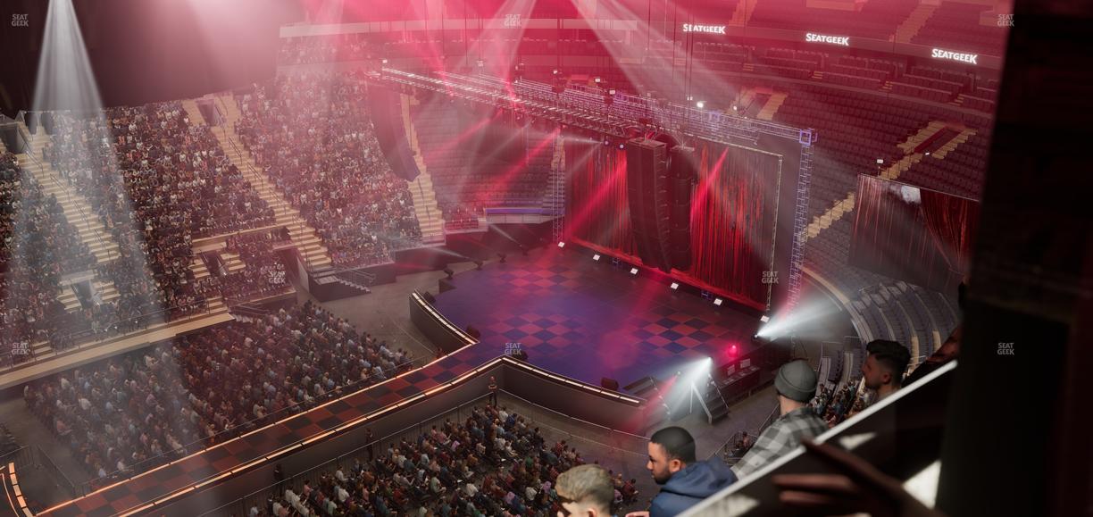 Madison Square Garden - Section 312 Seat View