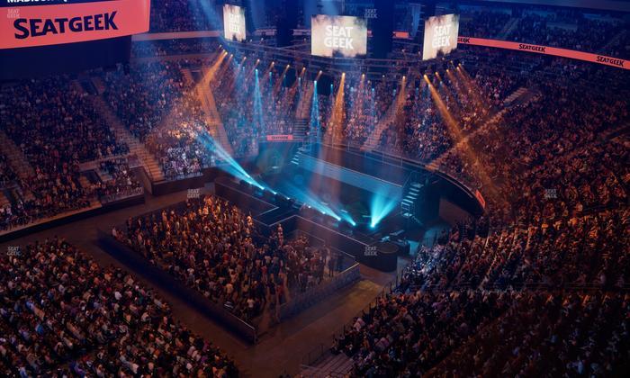 Madison Square Garden - Section 312 Seat View