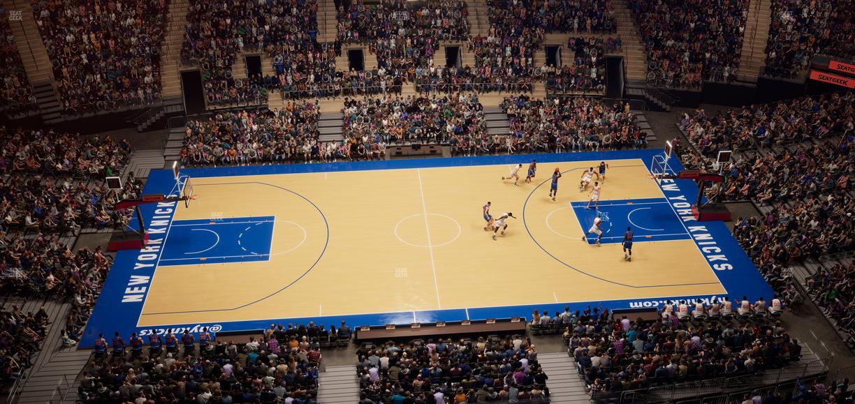 Madison Square Garden - Section 313 Wc Seat View