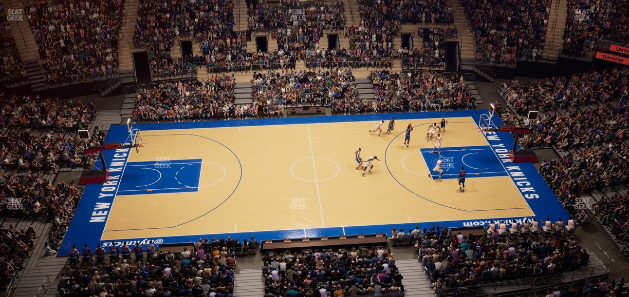 Madison Square Garden - Section 313 Wc Seat View