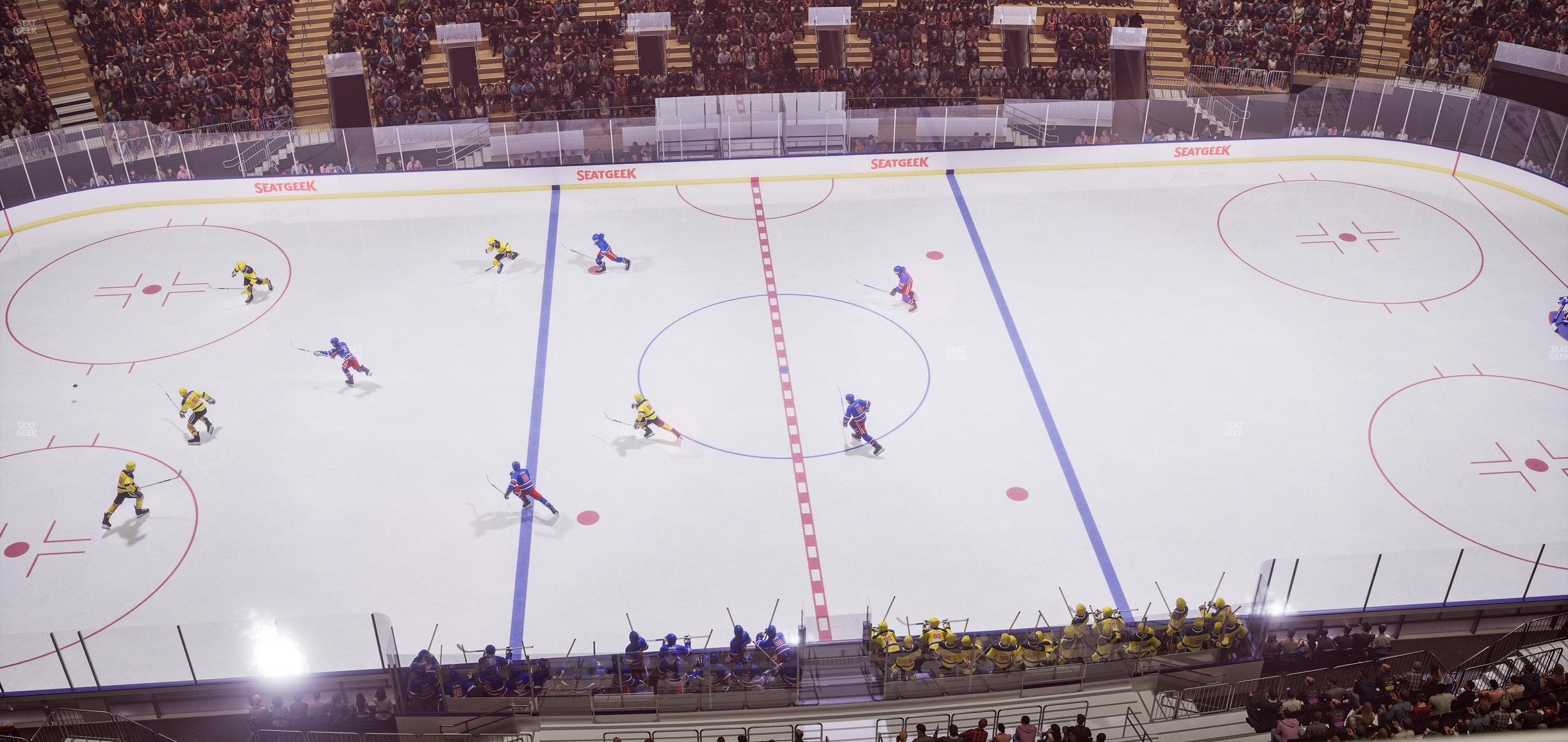 Madison Square Garden - Section 313 Wc Seat View