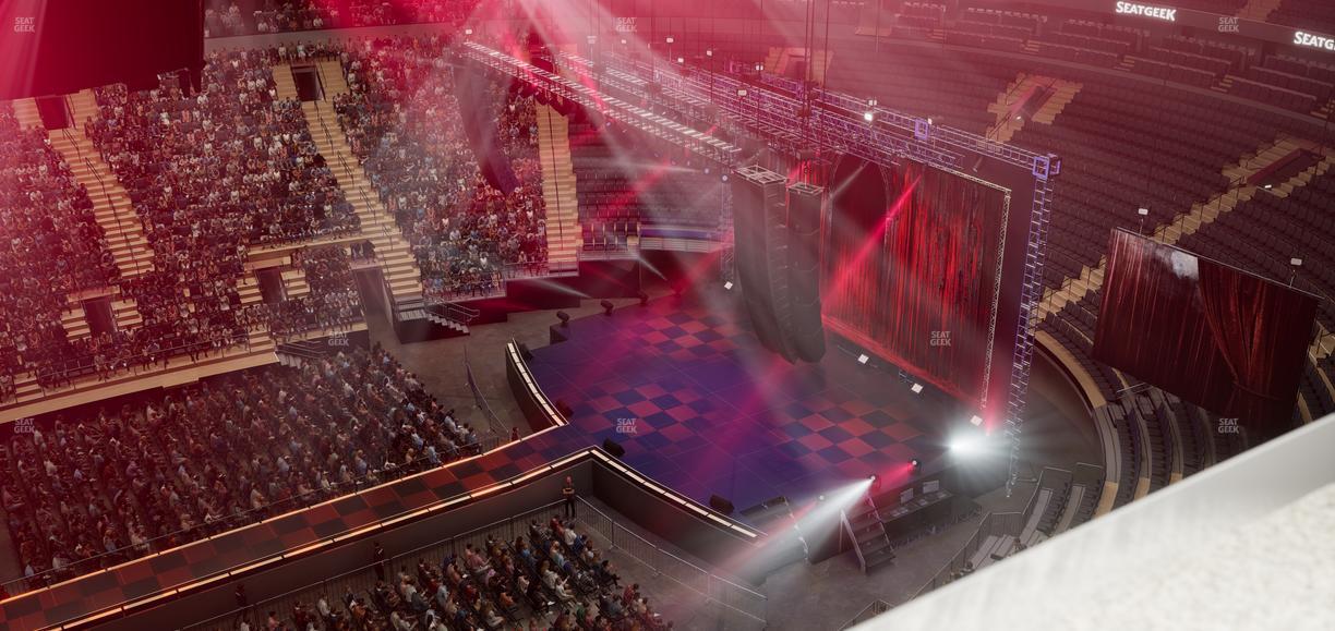 Madison Square Garden - Section 313 Wc Seat View