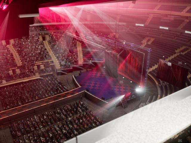 Madison Square Garden - Section 313 Wc Seat View