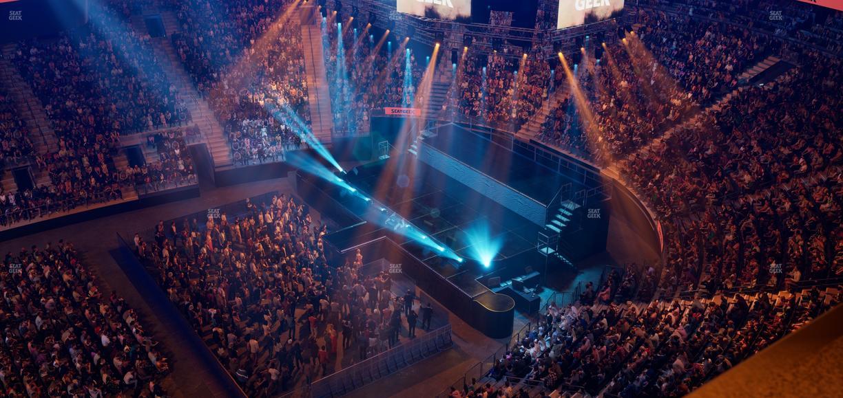 Madison Square Garden - Section 313 Wc Seat View