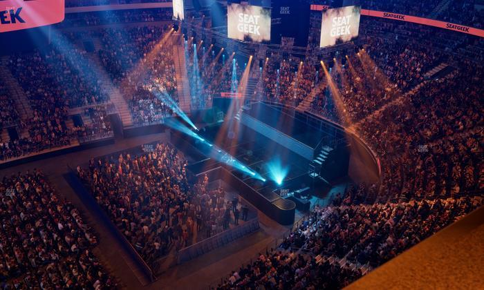 Madison Square Garden - Section 313 Wc Seat View