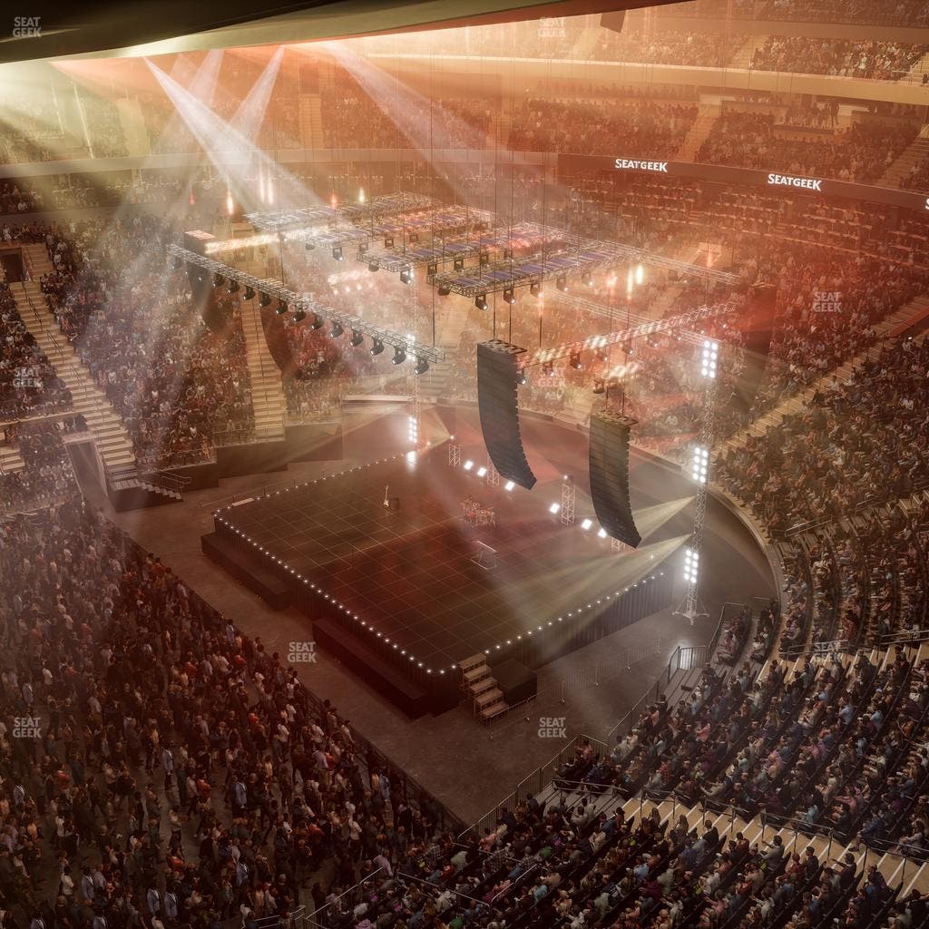 Madison Square Garden - Section 313 Wc Seat View