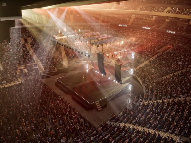 Madison Square Garden - Section 313 Wc Seat View
