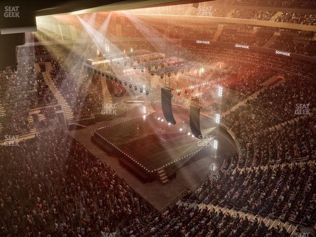 Madison Square Garden - Section 313 Wc Seat View