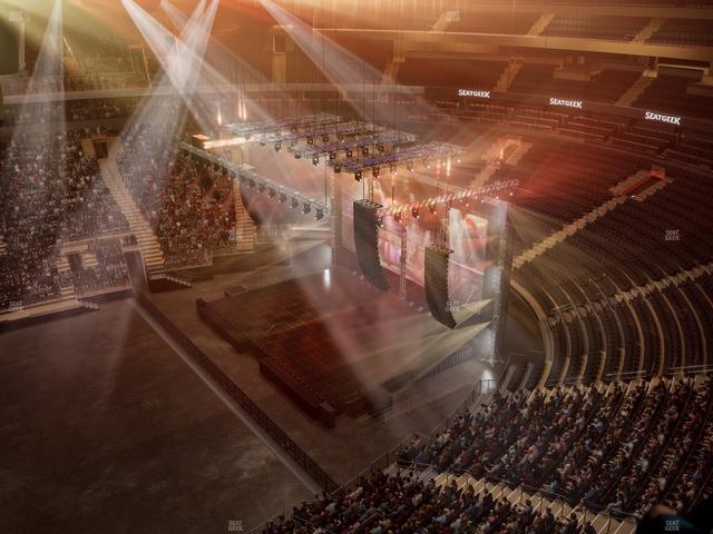 Madison Square Garden - Section 313 Seat View