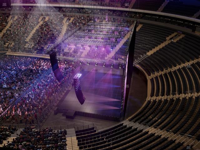 Madison Square Garden - Section 316 Seat View Madison Square Garden - Section 316 Seat View