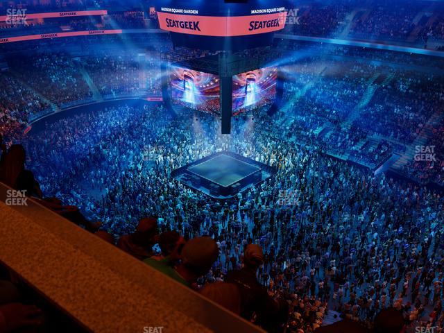 Madison Square Garden - Section 316 Seat View Madison Square Garden - Section 316 Seat View