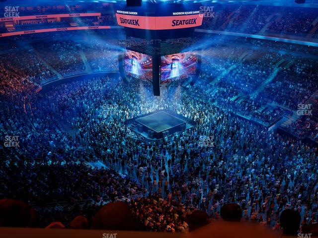 Madison Square Garden - Section 317 Seat View Madison Square Garden - Section 317 Seat View