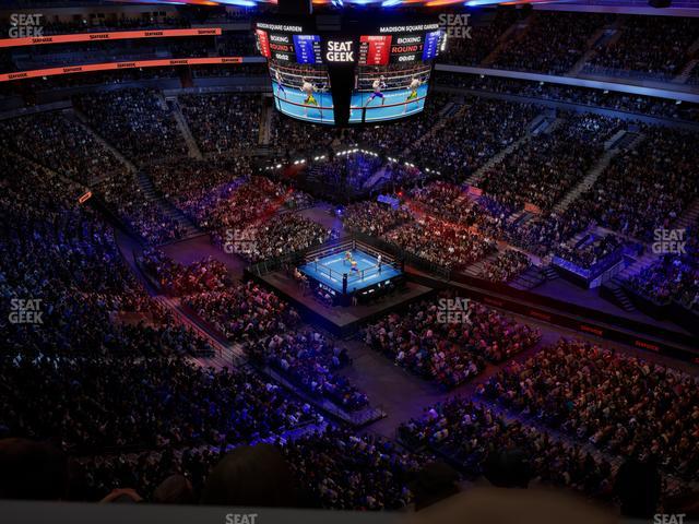 Madison Square Garden - Section 317 Seat View Madison Square Garden - Section 317 Seat View