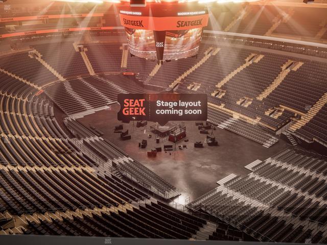 Madison Square Garden - Section 317 Seat View Madison Square Garden - Section 317 Seat View