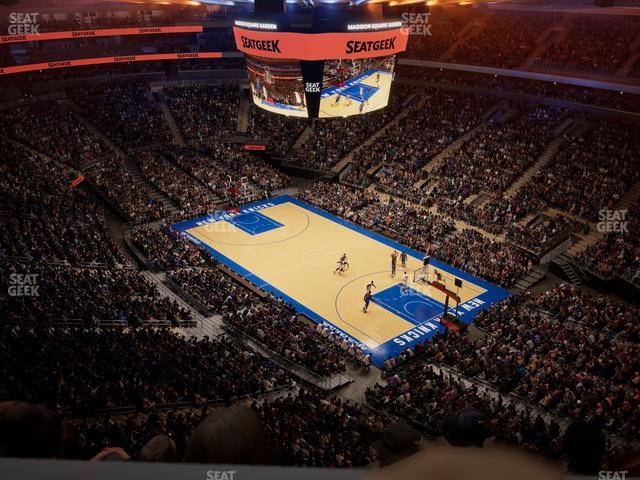 Madison Square Garden - Section 317 Seat View Madison Square Garden - Section 317 Seat View