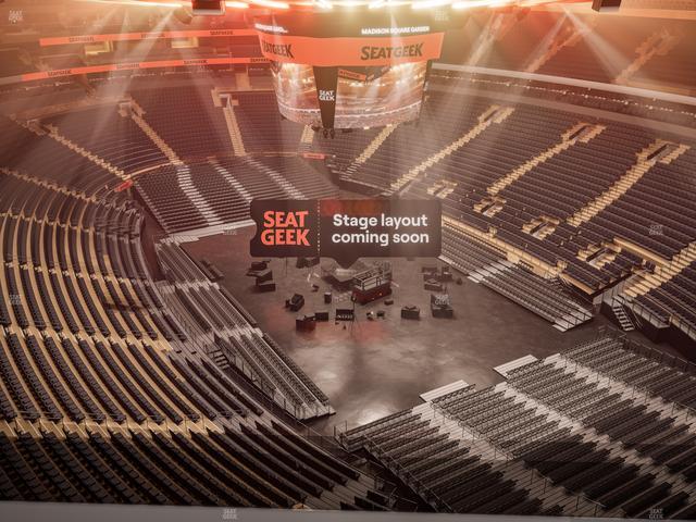 Madison Square Garden - Section 318 Seat View Madison Square Garden - Section 318 Seat View