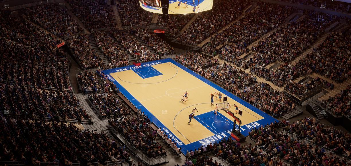 Madison Square Garden - Section 318 Seat View