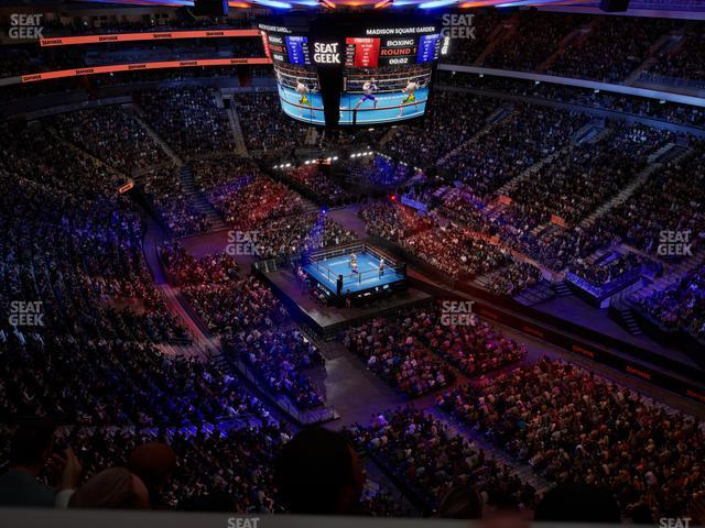 Madison Square Garden - Section 318 Seat View Madison Square Garden - Section 318 Seat View