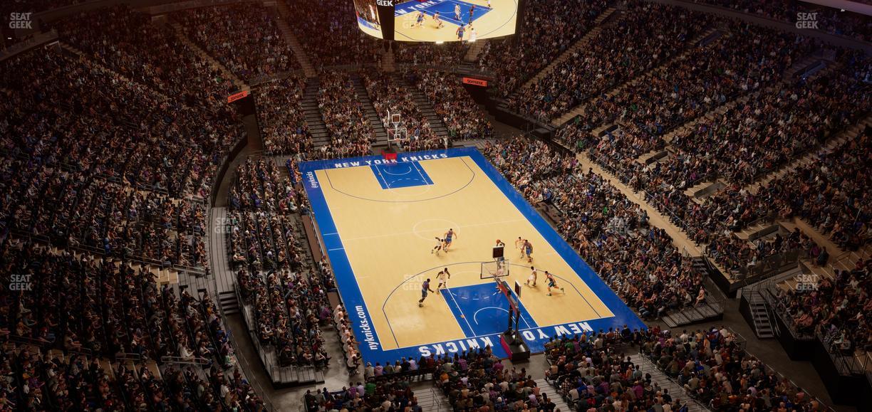 Madison Square Garden - Section 319 Seat View
