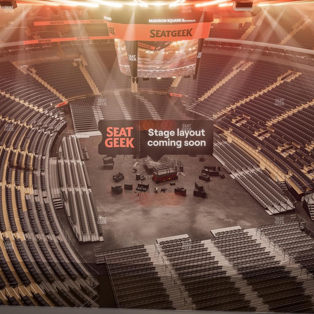 Madison Square Garden - Section 319 Seat View