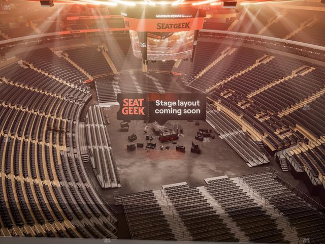 Madison Square Garden - Section 319 Seat View Madison Square Garden - Section 319 Seat View